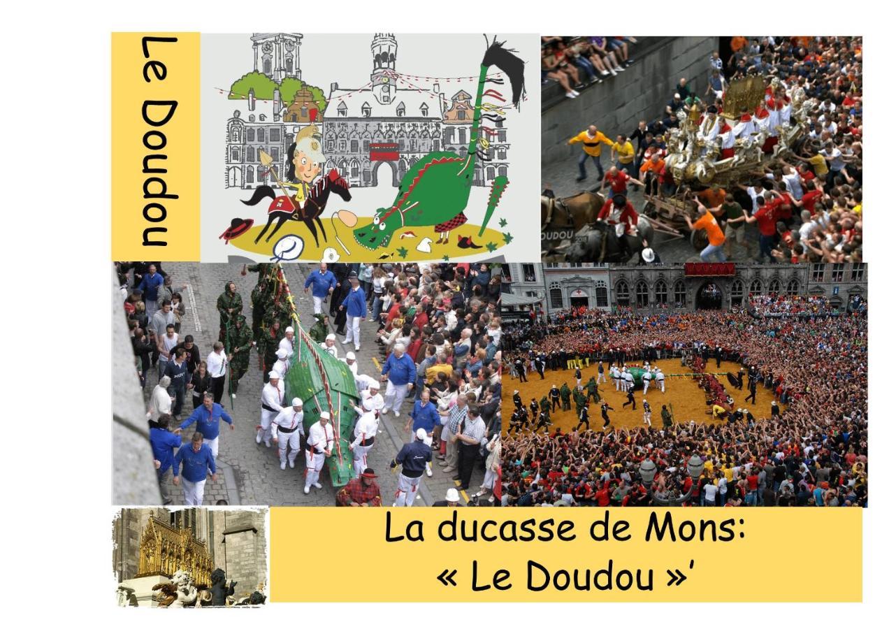 Chambres D'Hote "L Ecureuil" Proche De Mons, Pairi Daiza, A Cote De Spark'Oh Frameries Buitenkant foto